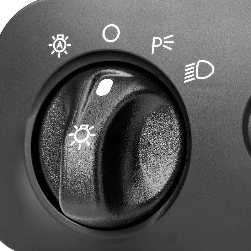SOAESCN Headlight Switch & Front Fog Light for 2000-2002 Ford Expedition, 2000-2003 F150, 2004 F150 Heritage, 2000 F250 Super Duty, 2002 Lincol Blackwood Headlamp Instrument Panel Dimmer Switch YL3Z11654DAA - Image 2